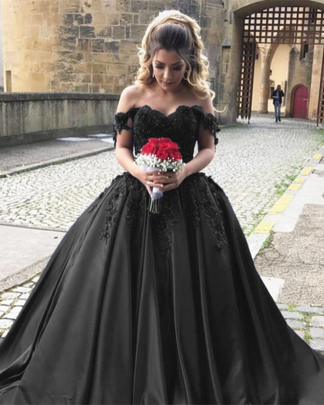 Satin Ball Gown Prom Dresses For ...